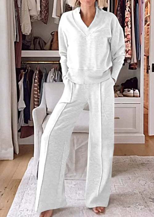 🎉49% OFF🥳 Chic V-Neck Two-Piece Outfit